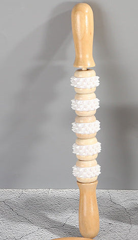 Wood Body Massage Stick | Handheld Meridian Tool