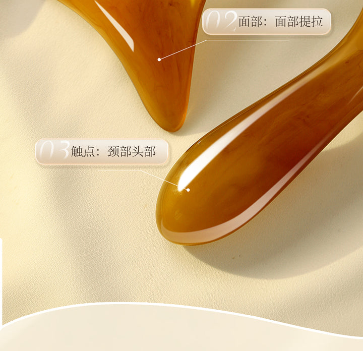 Gua Sha Scraping Tool for Neck, Back & Face Massage