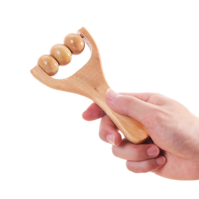 Wood Roller Massager | Portable Meridian Tool