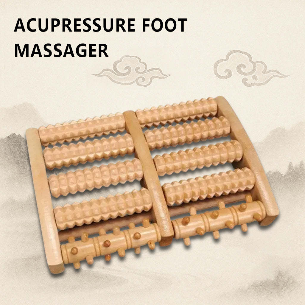 Leg & Foot Roller Massager | Acupoint Magnetic Tool