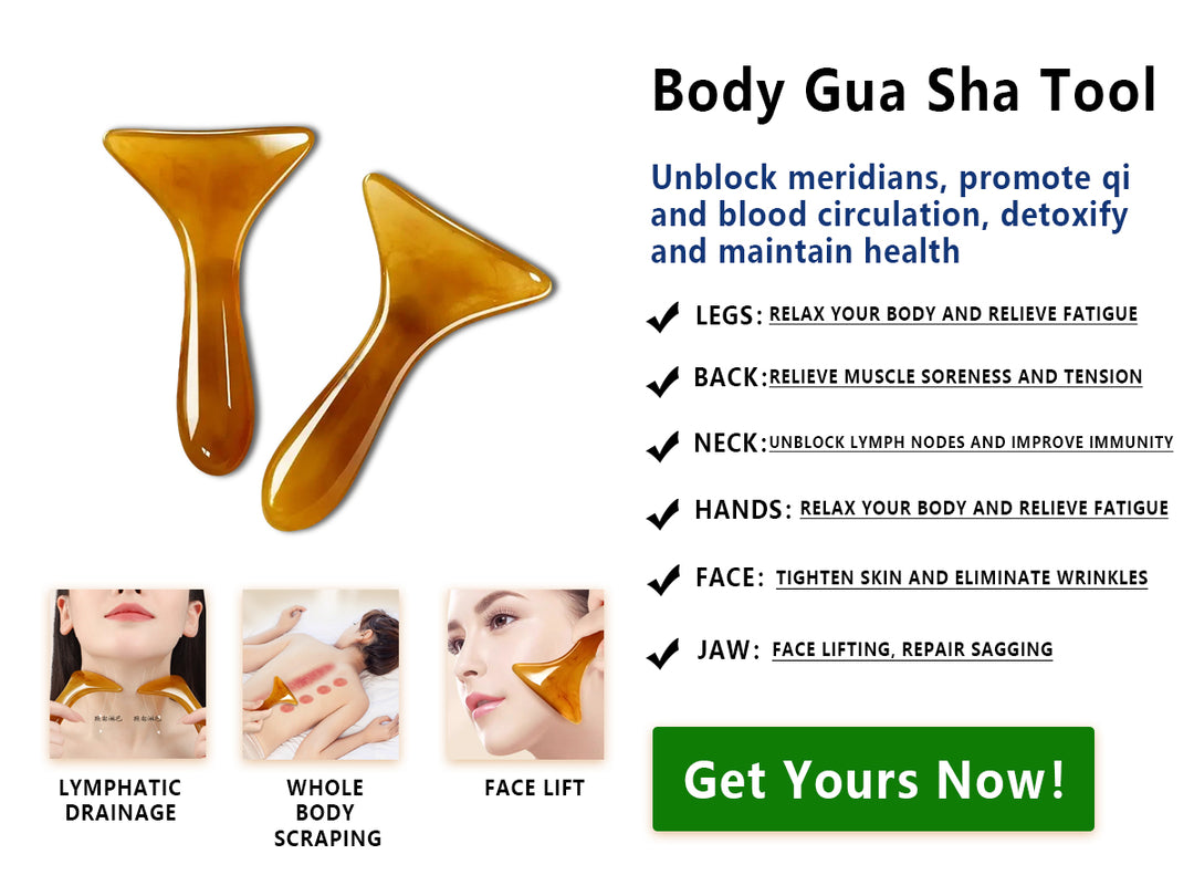 Gua Sha Scraping Tool for Neck, Back & Face Massage