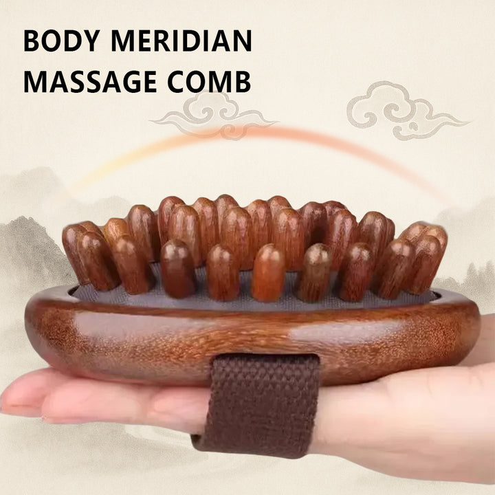 Wood Therapy Body Brush for Fat Burning & Detox