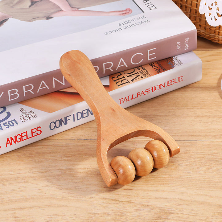 Wood Roller Massager | Portable Meridian Tool