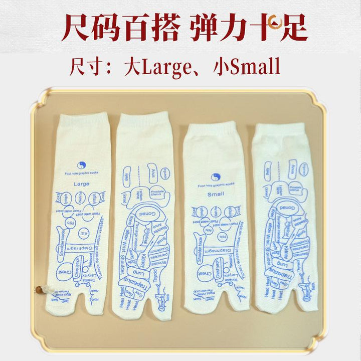 Acupressure Socks & Reflexology Stick Set